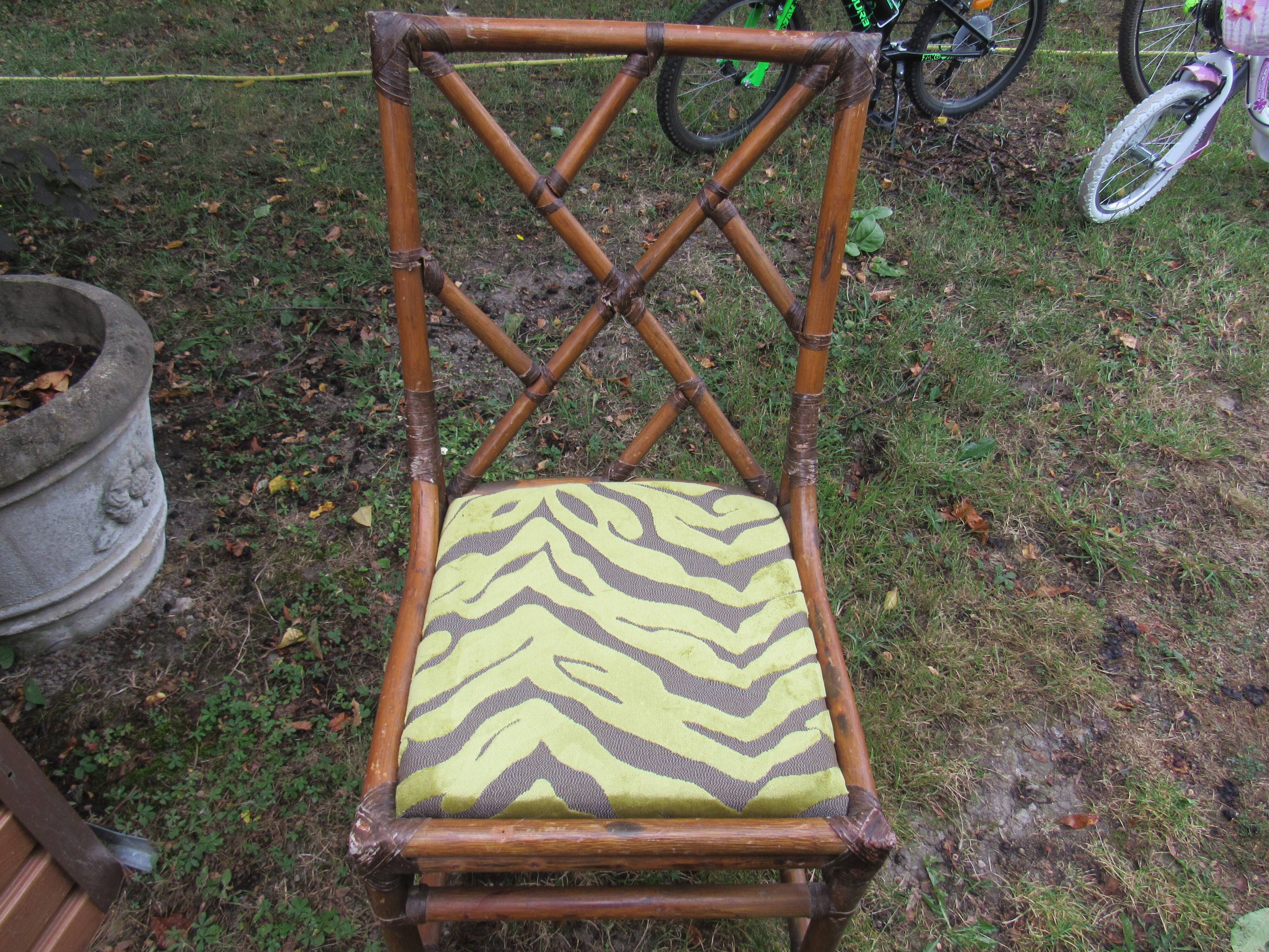 4 rattan chairs