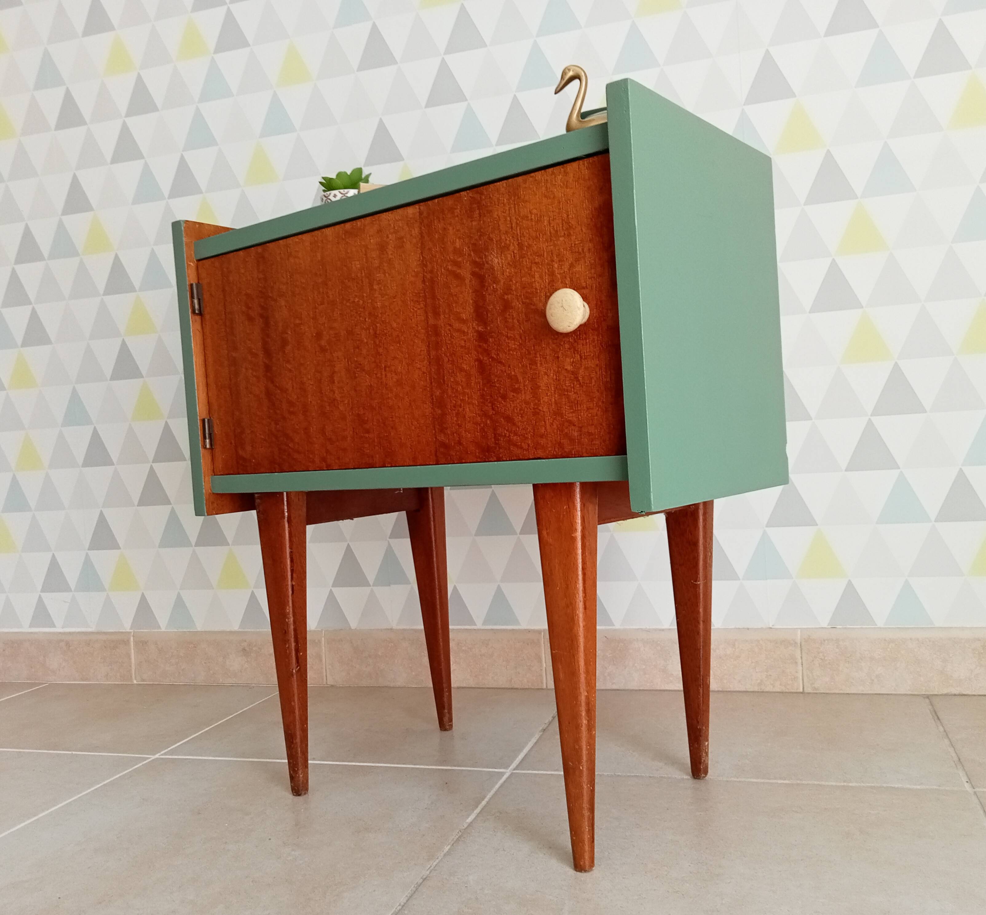 Vintage bedside table 60s/70s