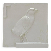Plaster bas-relief depicting a quail chick, Ptolemaic period.