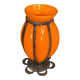 Vase en verre soufflé enchâssé
