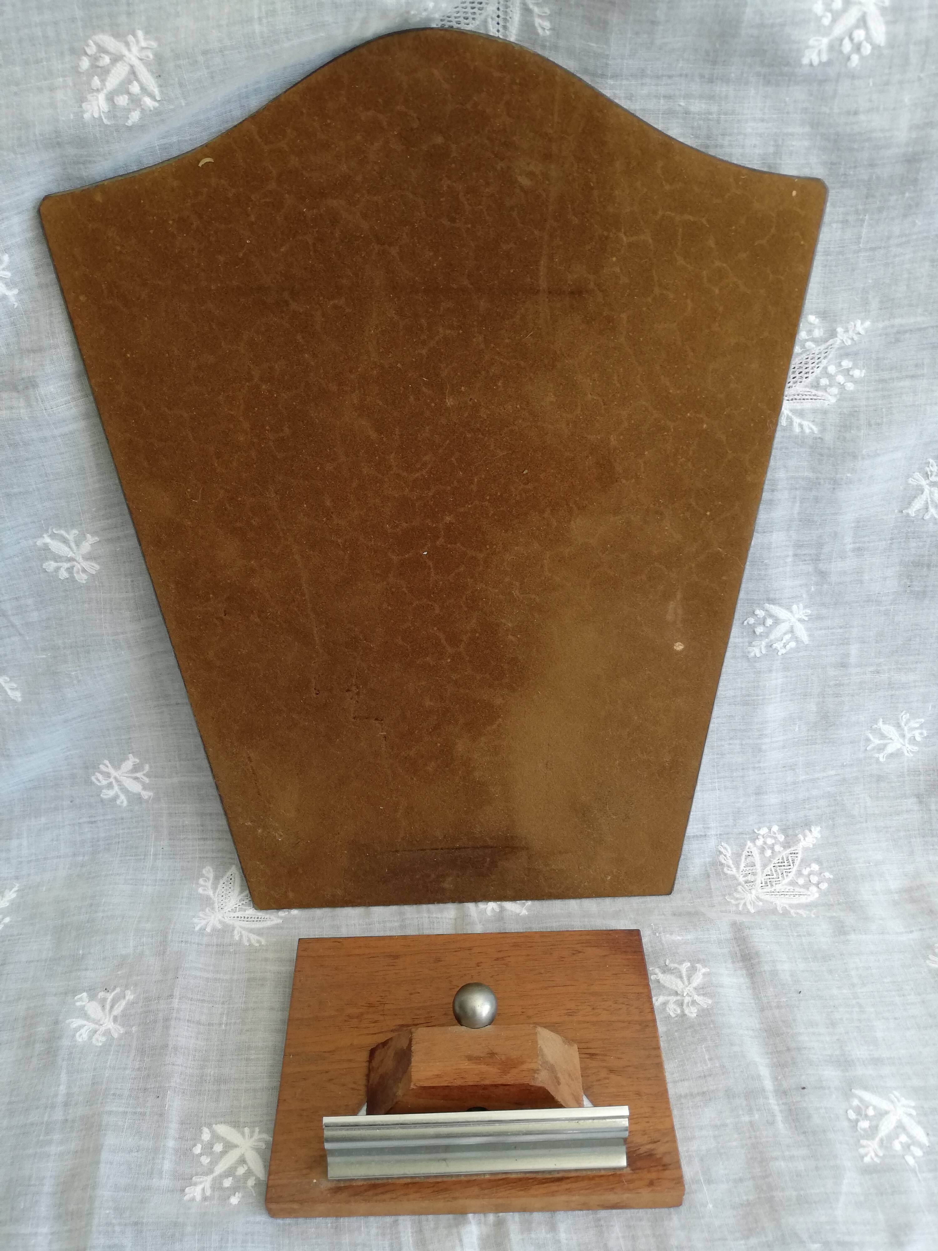 Art Deco beveled lay mirror