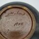 Coupe en grès salé polychrome de dubois à bouffioulx