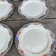 5 dessert plates Digoin  - Art Deco