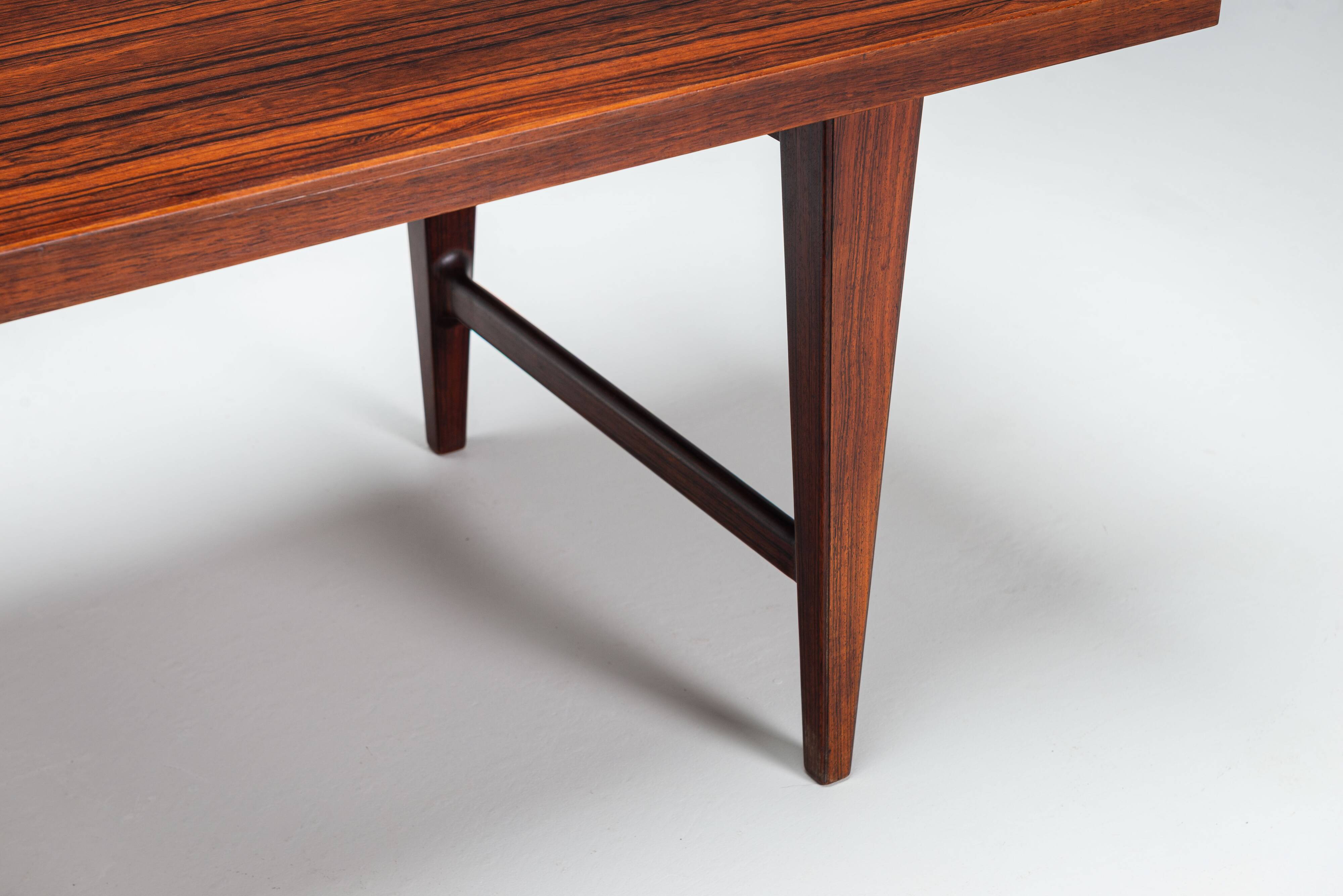 Table basse en palissandre d'Edmund Jørgensen