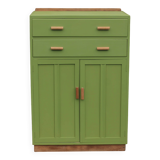 Renovated antique buffet – Herbarium Green (Libéron)