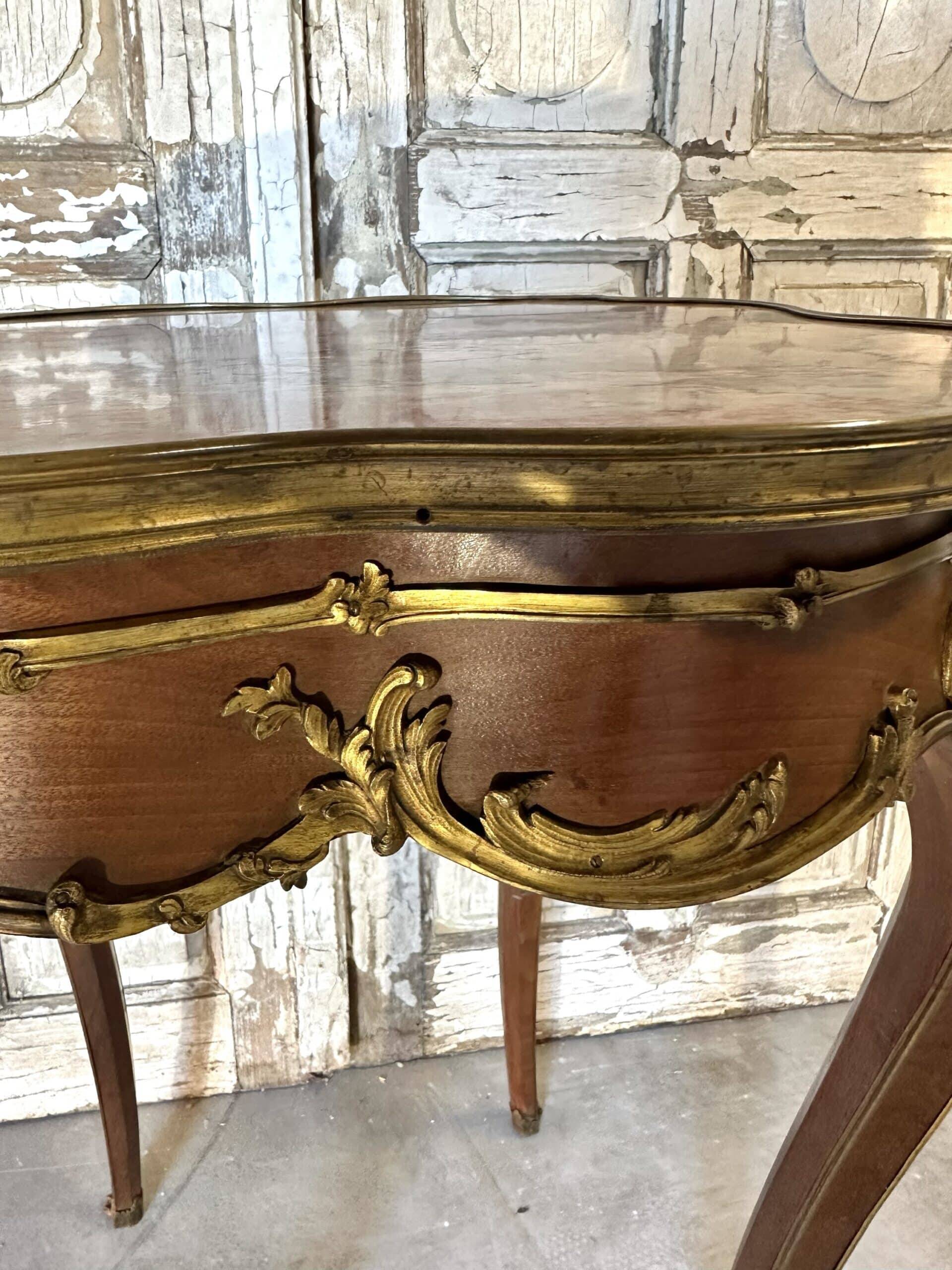 Napoleon III table from the late 19th century.