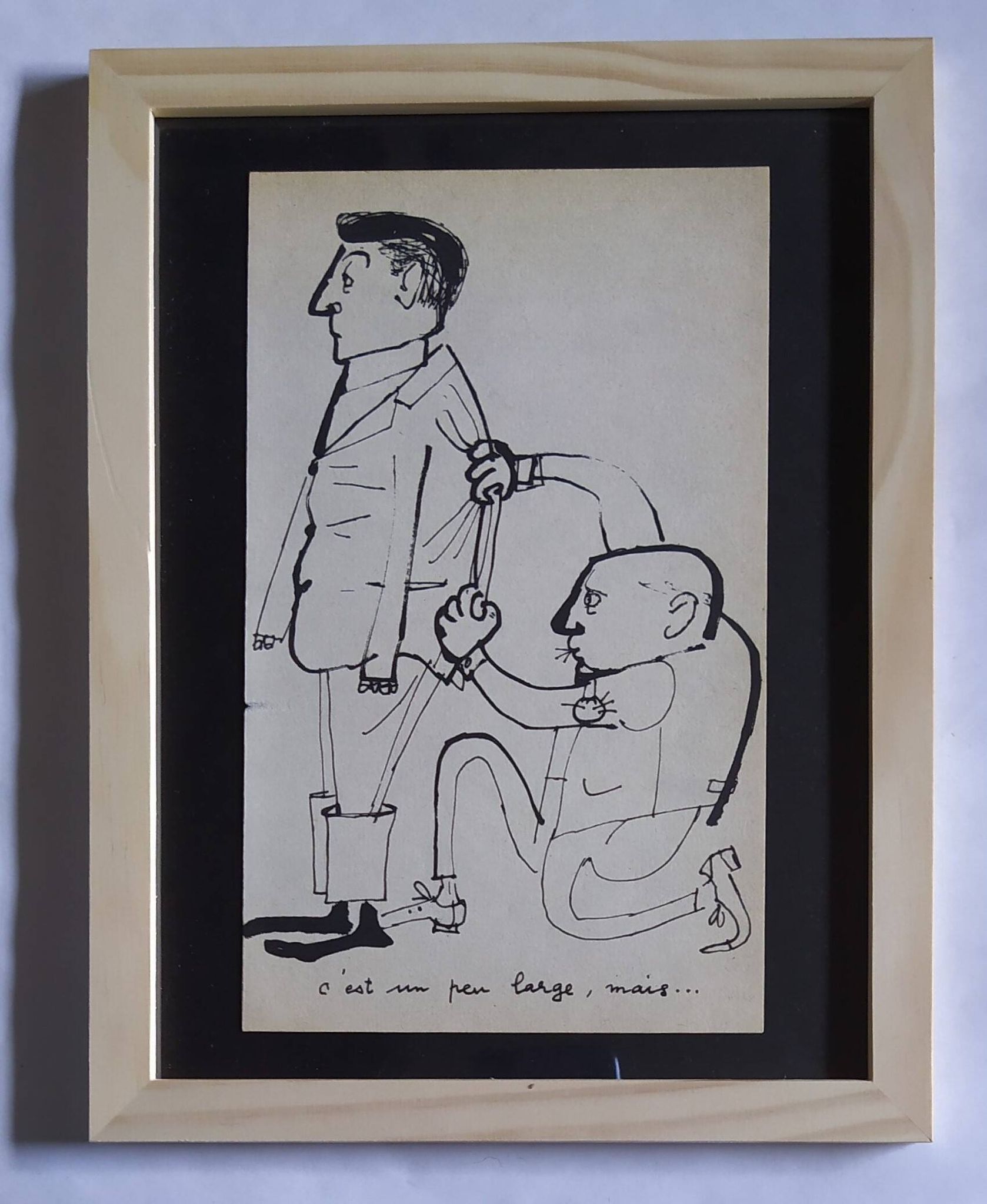 Illustration by Daninos from 1962 "The Tailor"