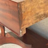 Restoration period mahogany console