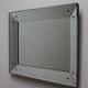 Art Deco box mirror with scalloped edges France 1930s
