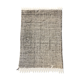 Carpet kilim zanafi black and white100x114cm