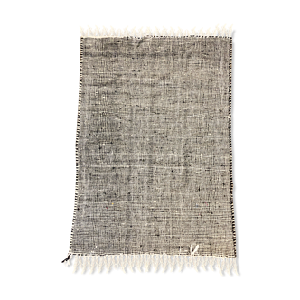Carpet kilim zanafi black and white100x114cm