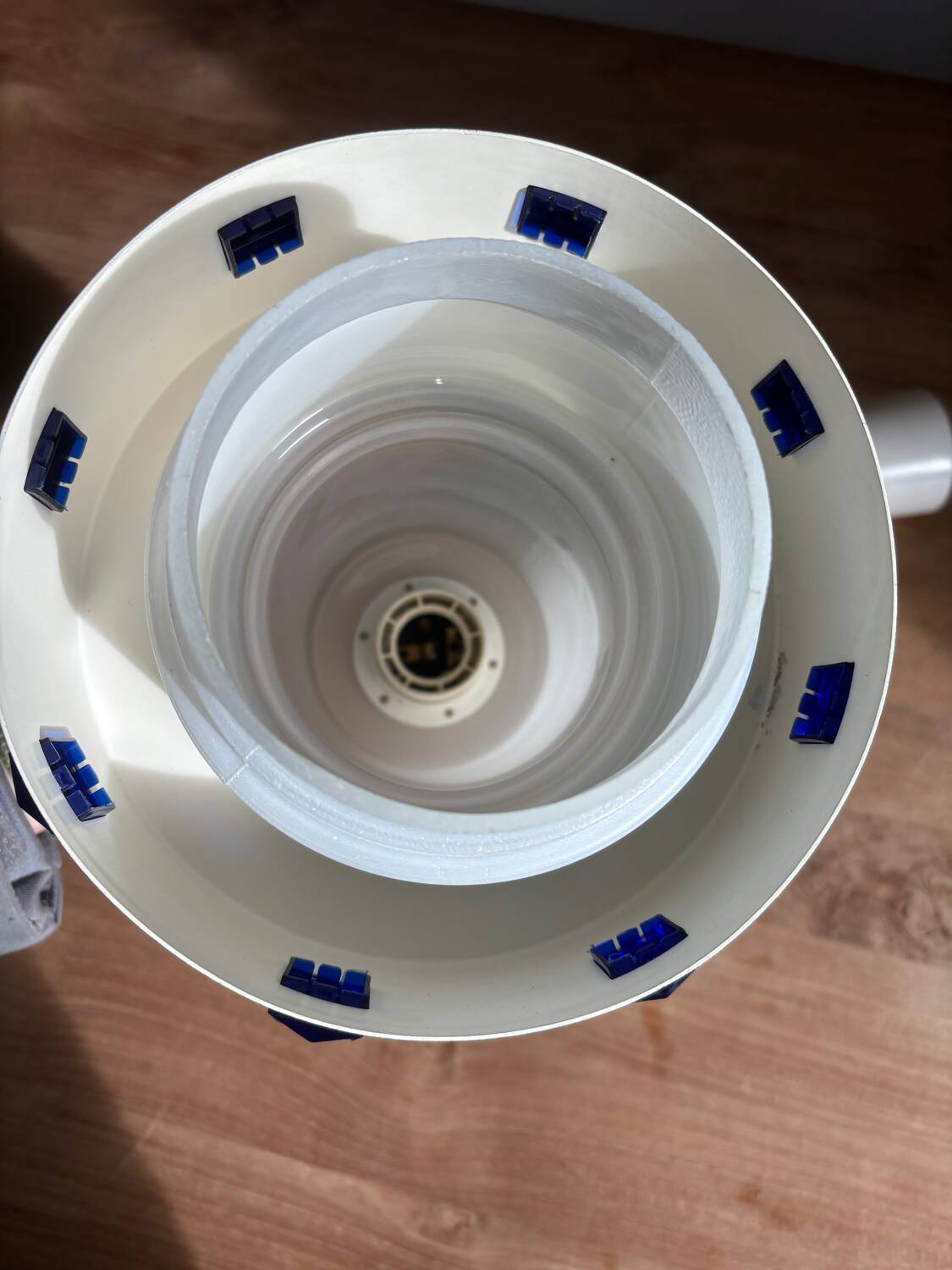 Space Age Saucer Style Pendant Lamp