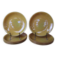 Lot de 6 assiettes à desserts Arcopal modèle Volcan