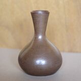 Vintage stoneware vase, flower pot, ball vase with neck, collection