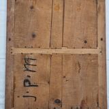 Antique mirror in a gilded wooden frame in the Louis XVI style, 19th century, 62x78 cm.