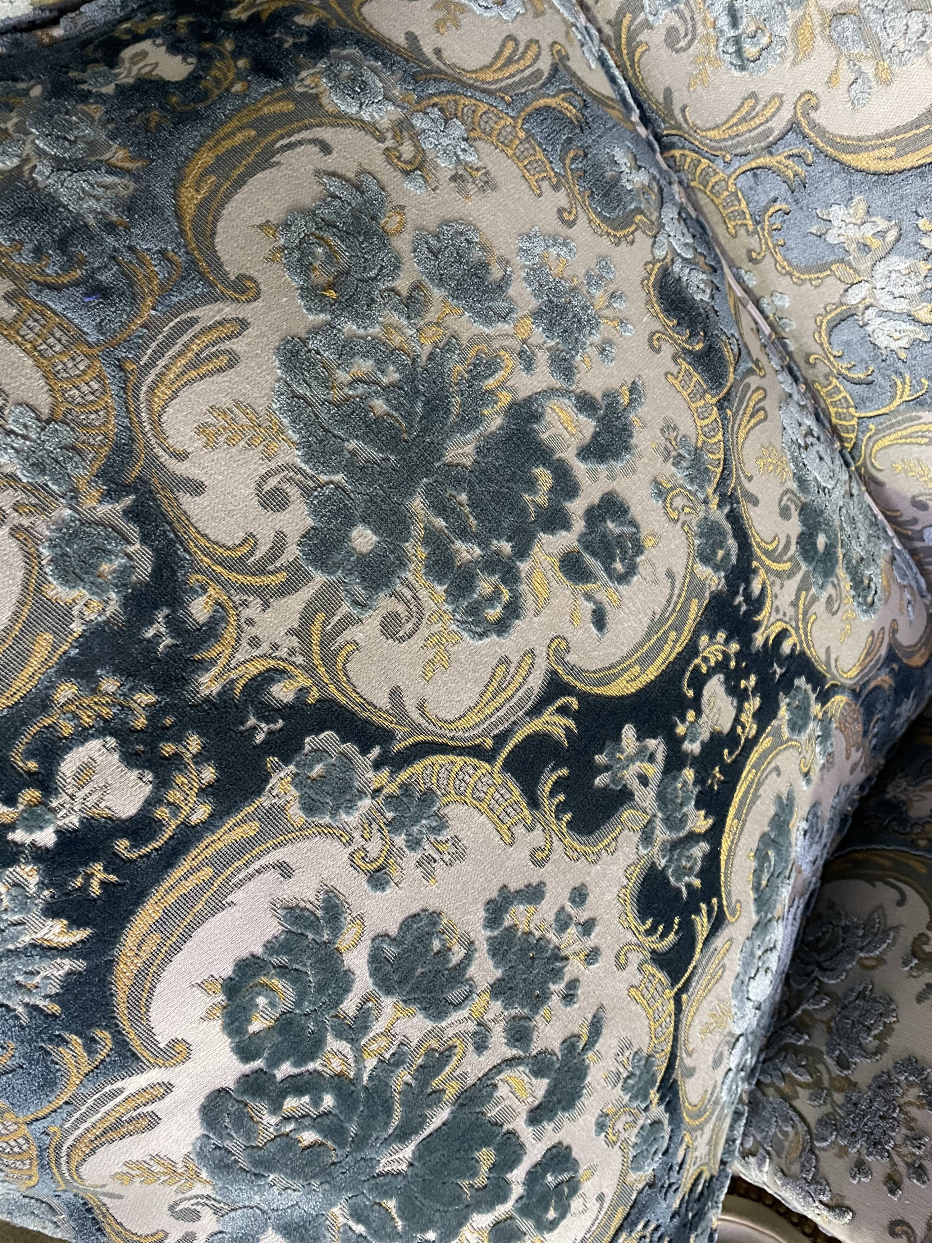 Salon canapé et paire de bergères Louis XV