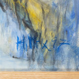 In the Mountains, Mixed Media on Paper, 83 x 63 cm