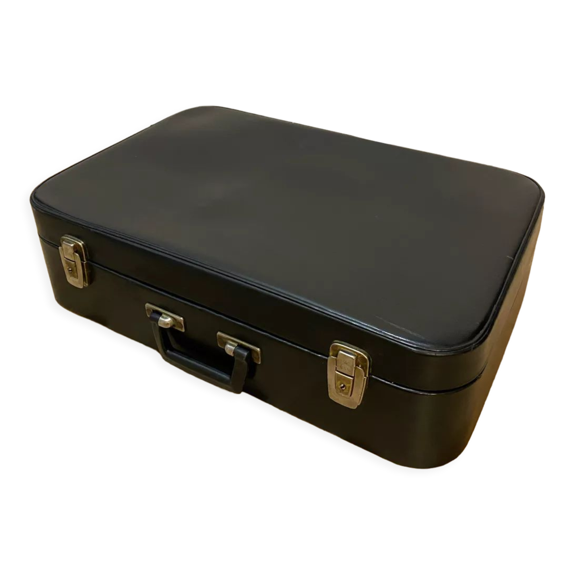 Grande Valise Vintage Delsey Paris - Noire - Utilisée Une Fois - Excellent état