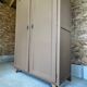 Armoire parisienne pieds compas