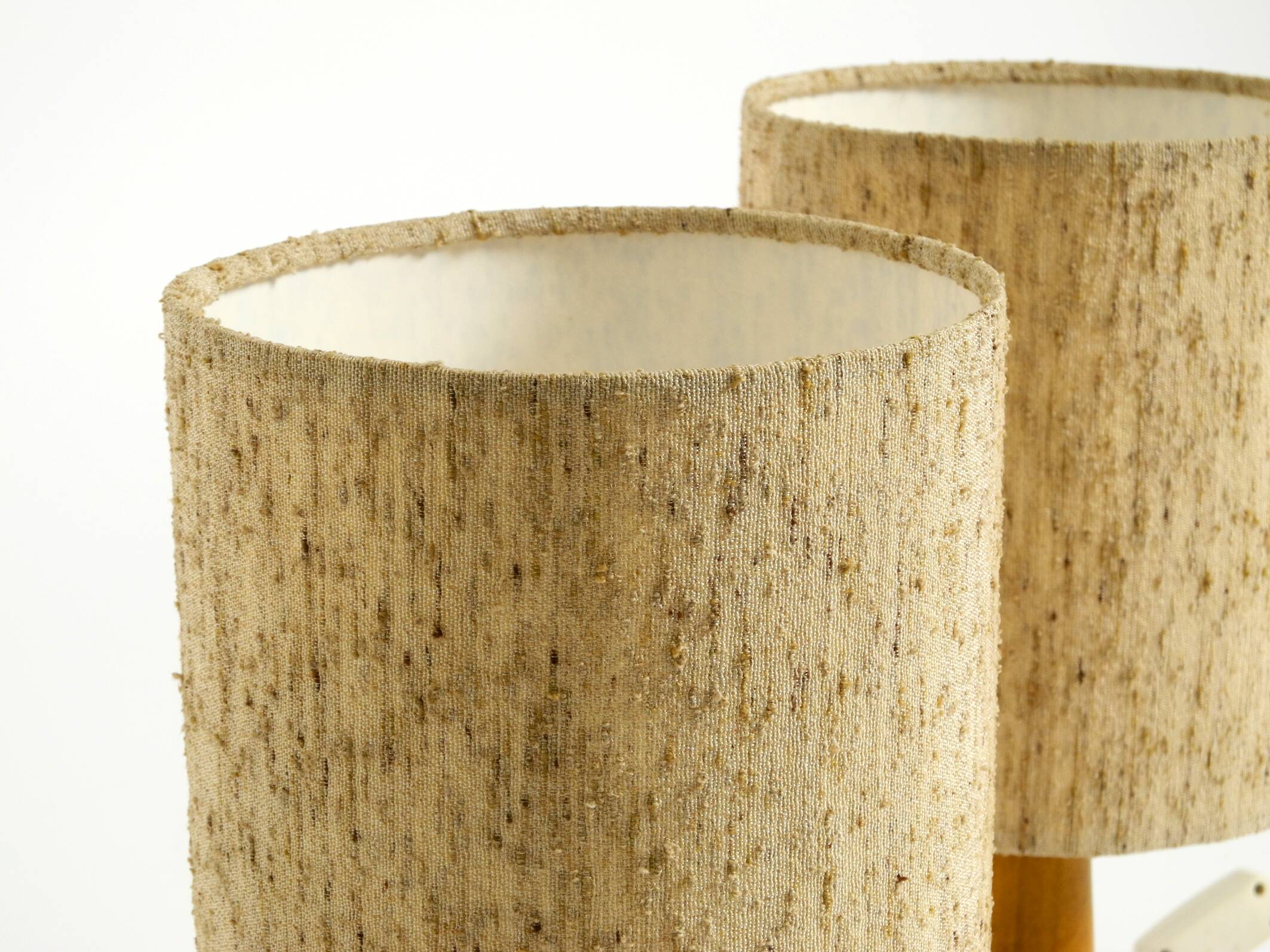 A pair of beautiful small ceramic table lamps by Cloos & Co., 1960s
