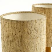 A pair of beautiful small ceramic table lamps by Cloos & Co., 1960s