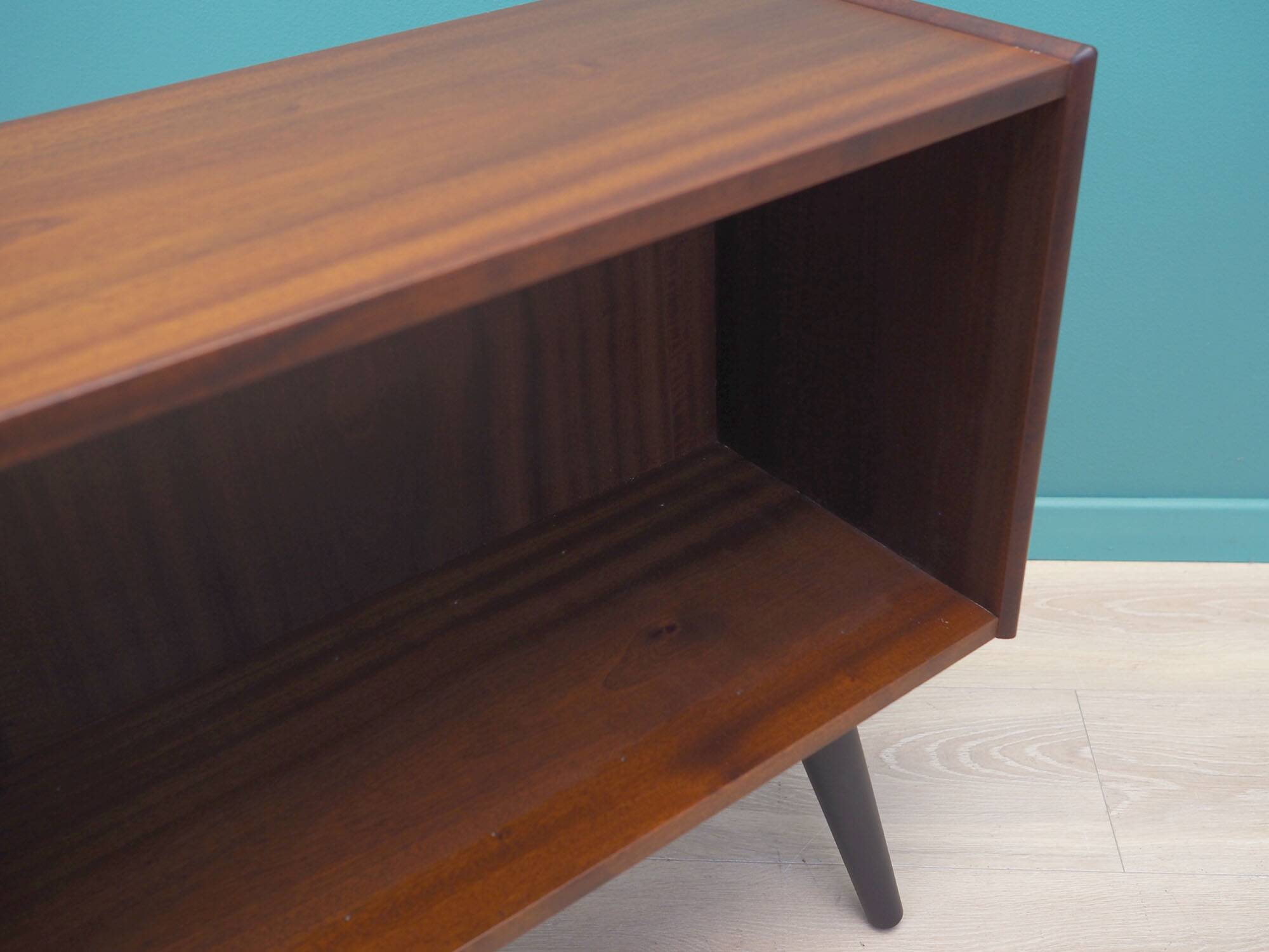 Mahogany bookcase, 60s, Danish design, manufacturing: Denmark