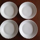 4 Haviland Torse soup plates