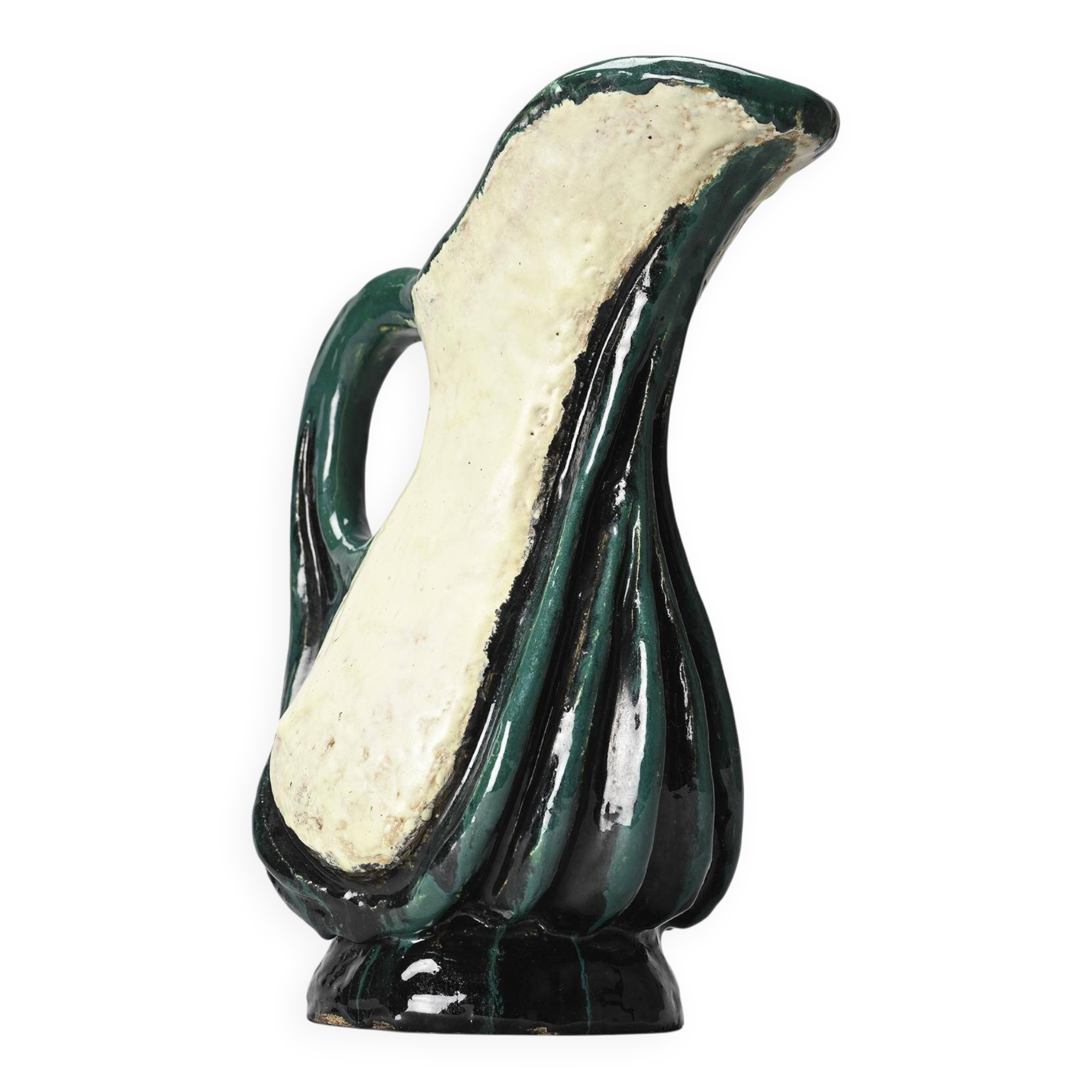 Hand-made pitcher by Alice Colonieu, circa 1965