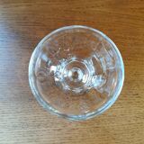 6 art deco Champagne glasses
