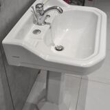 Vintage Art Deco column sink