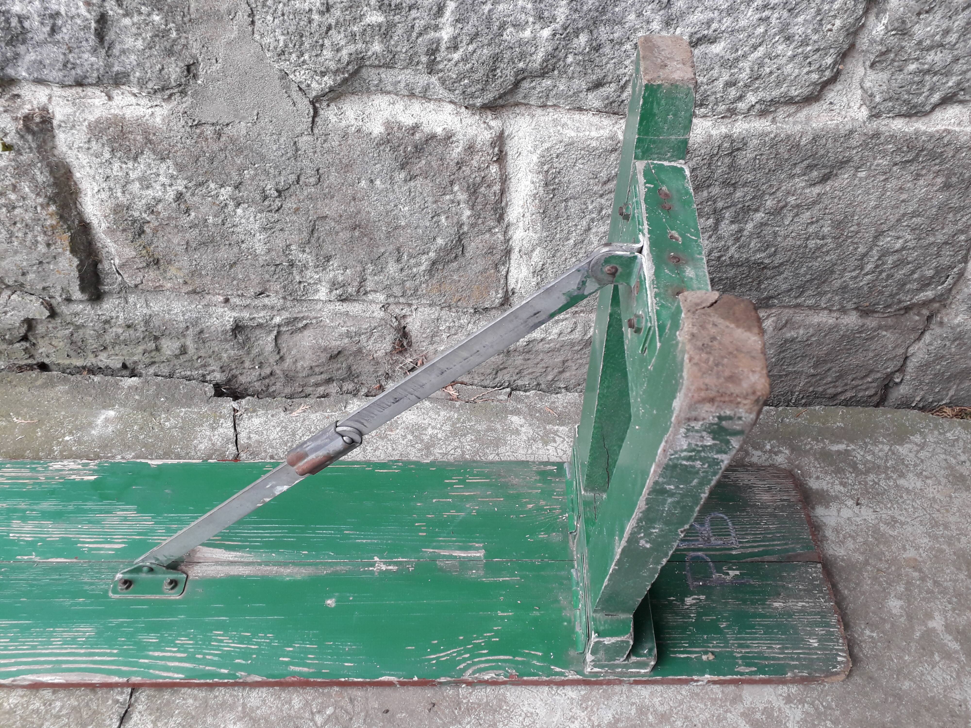 Paire de bancs pliant guinguette