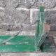 Paire de bancs pliant guinguette