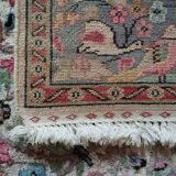 Handmade Pakistani wool and silk rug 183x124cm