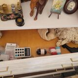 Vintage chest of drawers compass feet