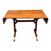 Old Thonet bistro table with drop-leaves.