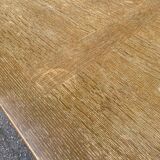 Table à manger de ferme extensible renaissance espagnol patinée 10 places