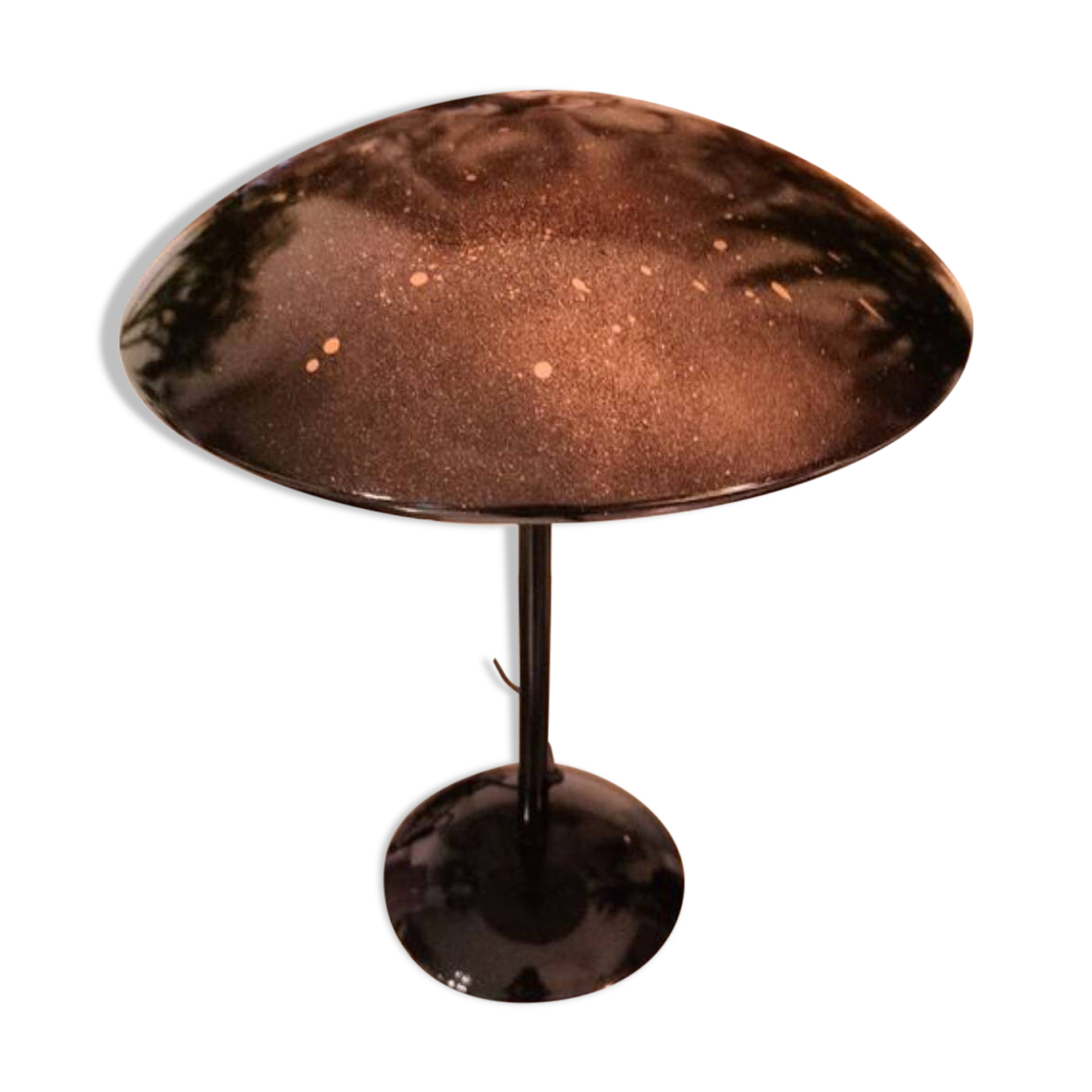 Galaxy black copper mushroom lamp Italy