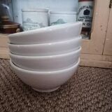 Fire porcelain bowl Aluminite Frugier