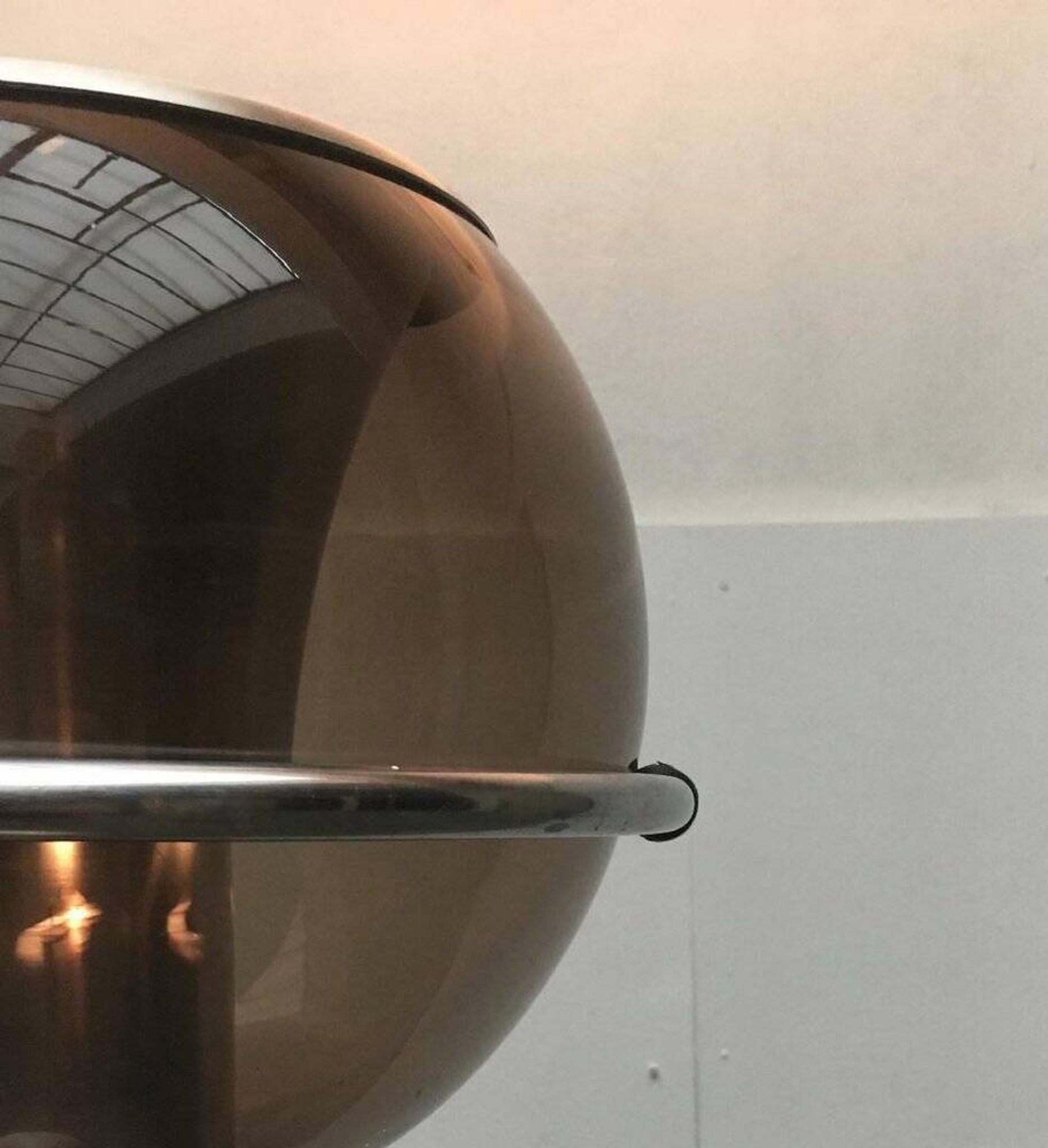 Lampe sur pied boule de l'espace moyen siècle néerlandais de Gepo, années 1960