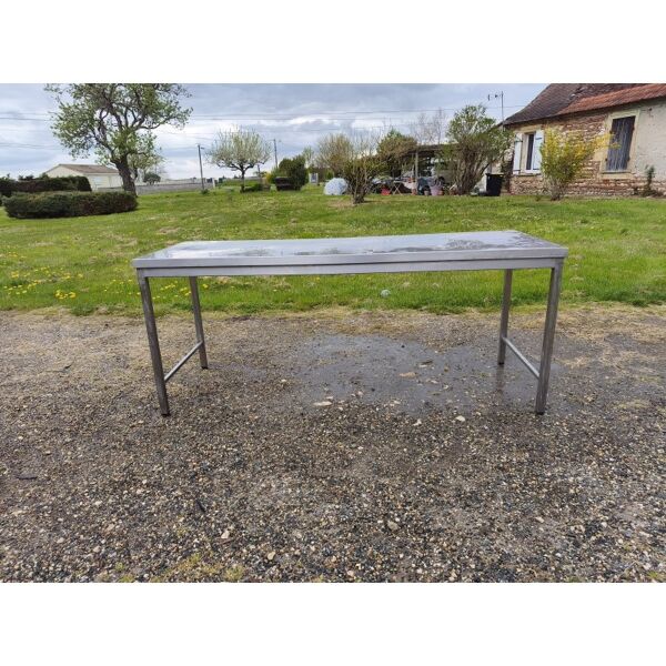 Table inox de collectivité