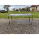 Stainless steel communal table