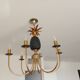 Pineapple chandelier from the 70'S in brass