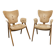 Pair of Lounge chairs by Roger Landault, ABC edition, 1950.