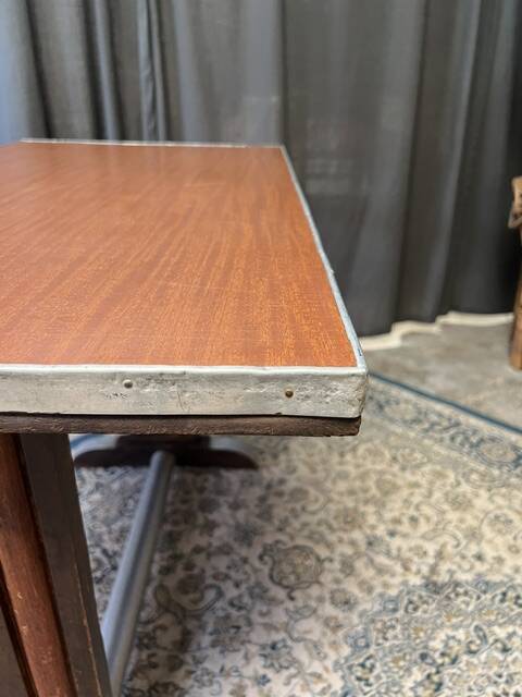 Small vintage bistro table – antique coffee table