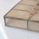 Mother-of-pearl and metal handkerchief box 70s