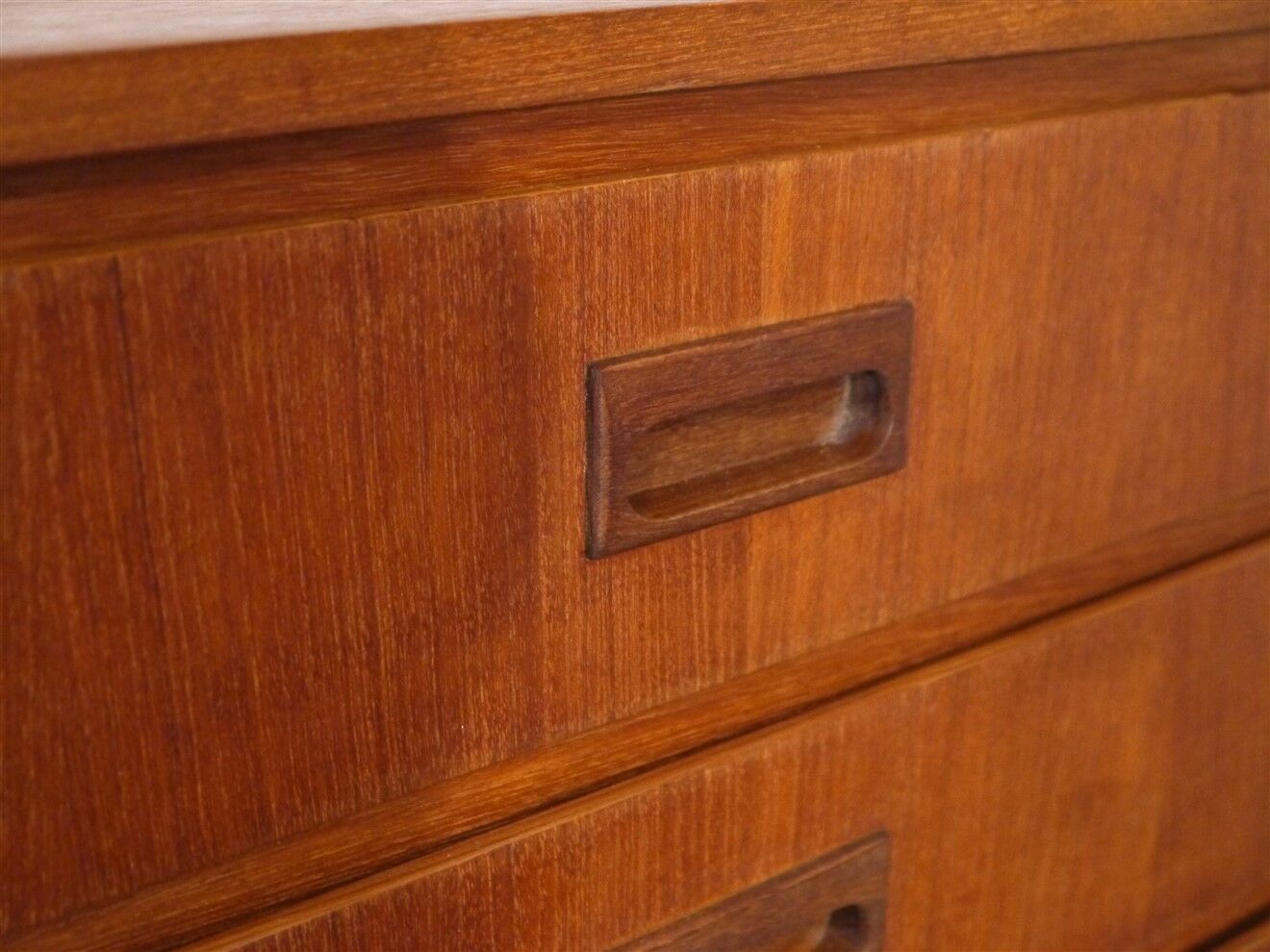 Scandinavian vintage teak chest of drawers 1960