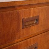 Scandinavian vintage teak chest of drawers 1960