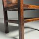 Chaise anglaise en chêne, 1650-1670
