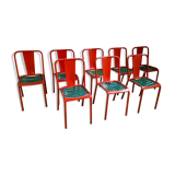 Set of 8 chairs Tolix T4