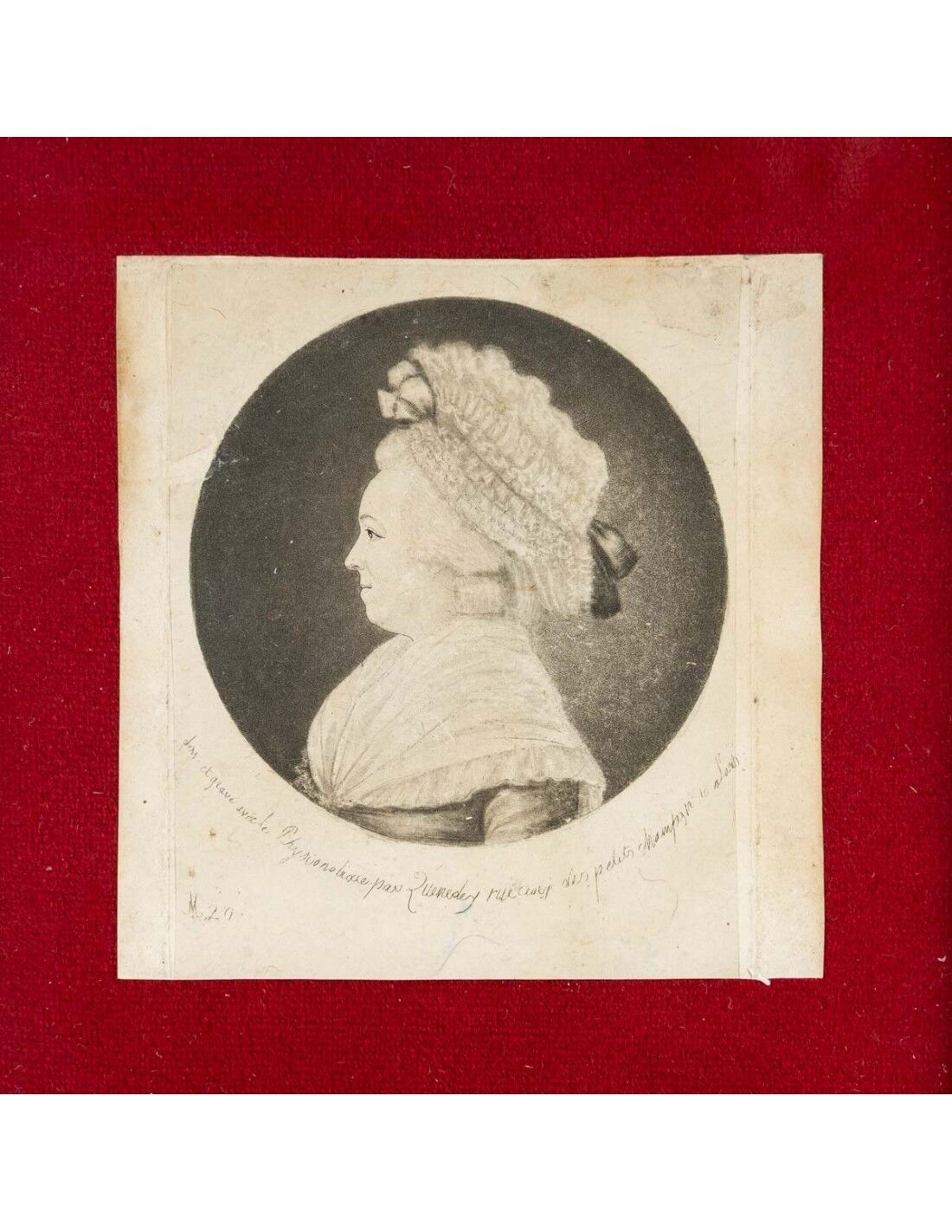 Small Portrait of Madame de Fougeroux de Bondaroy